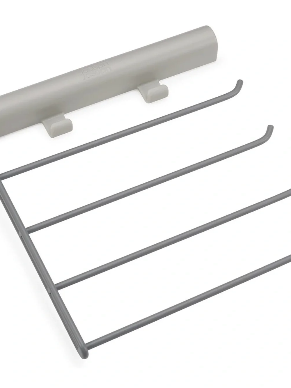 Multi-Arm Tie, Belt, Scarf Organizer Rack in Gray by Joseph Joseph - NWT